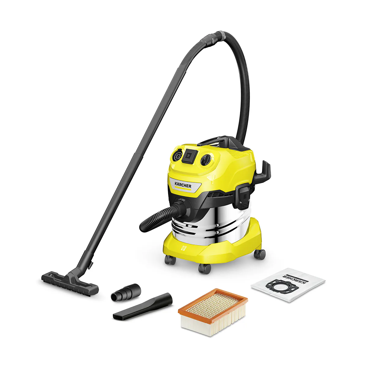 Grovdammsugare Kärcher WD 4 P S V Våt-/Torrsugare med Blåsfunktion 20L 1000W