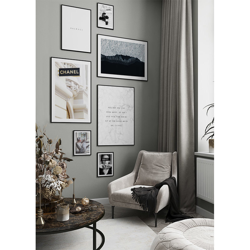Poster Gallerix Black Beach No2