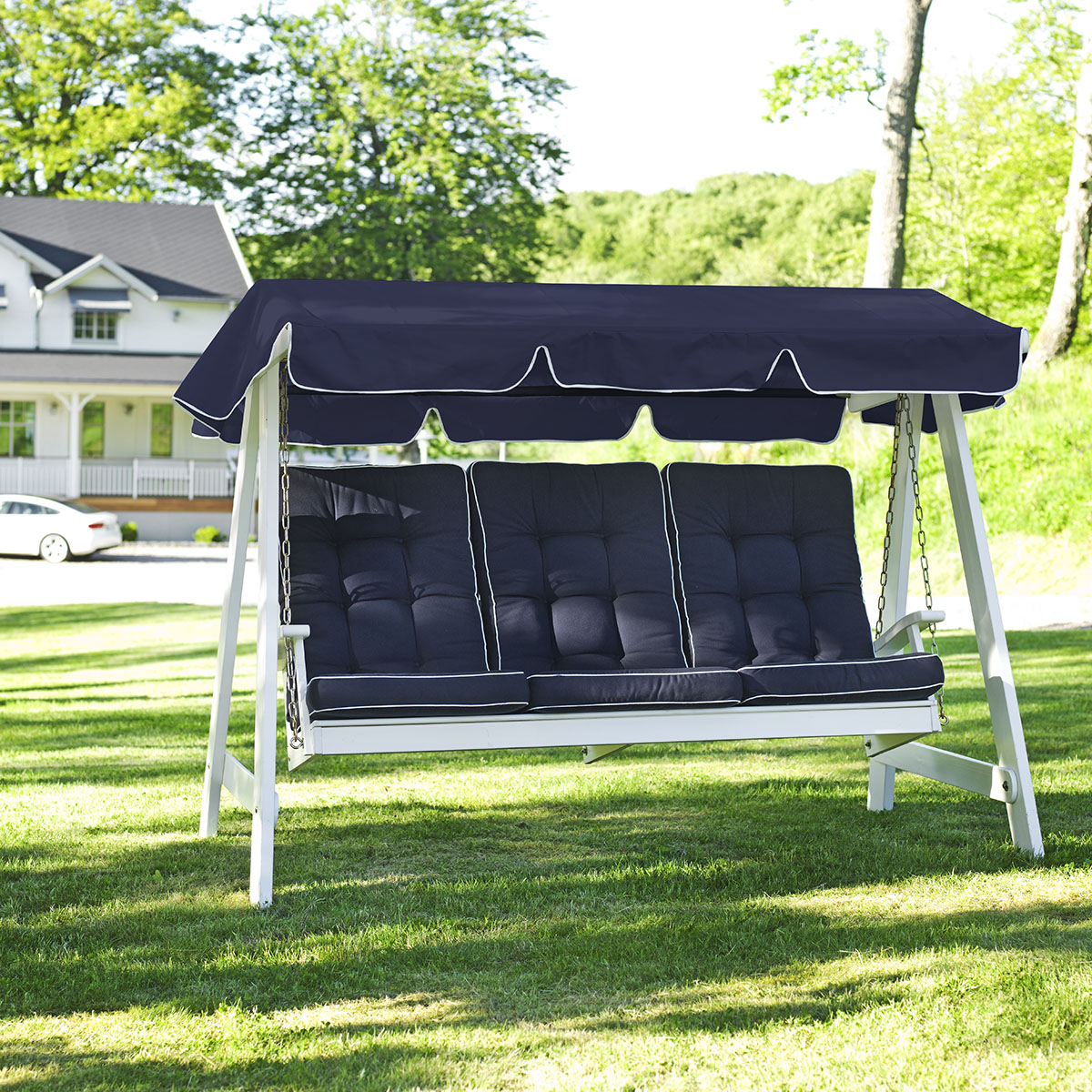 HAMMOCKTAK POLY/PU BLÅTT Blå
