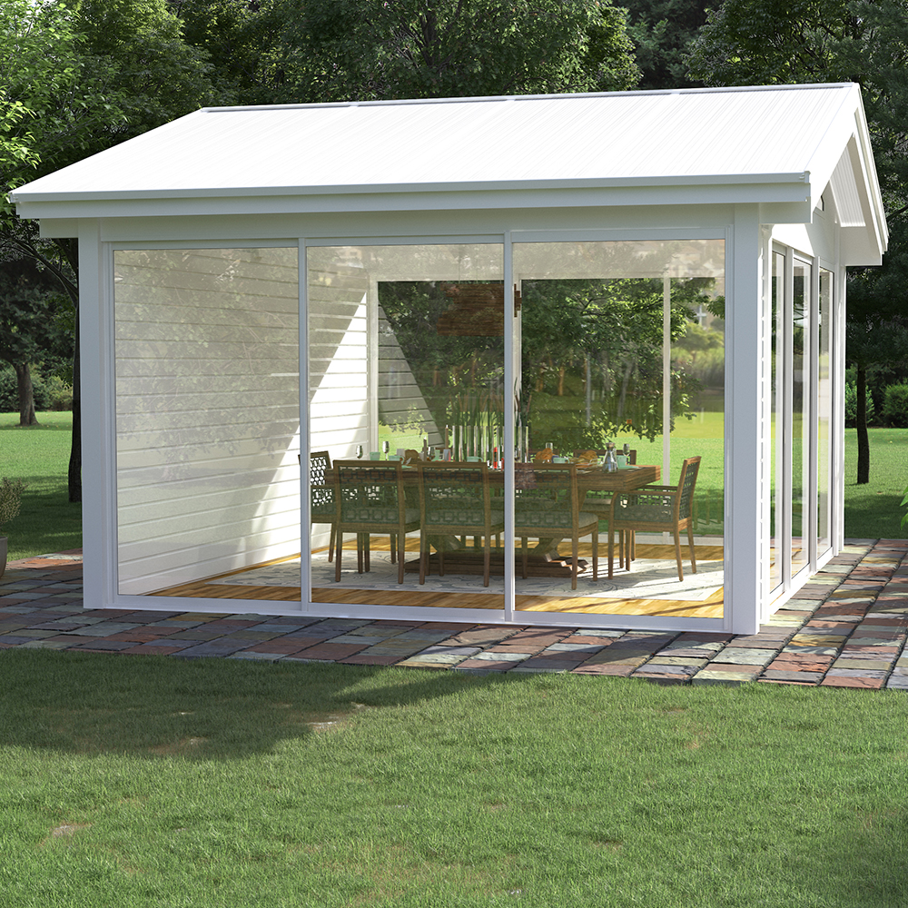 Komplett Fristående Uterum Landskap Glittra Vår & Höst 15 kvm