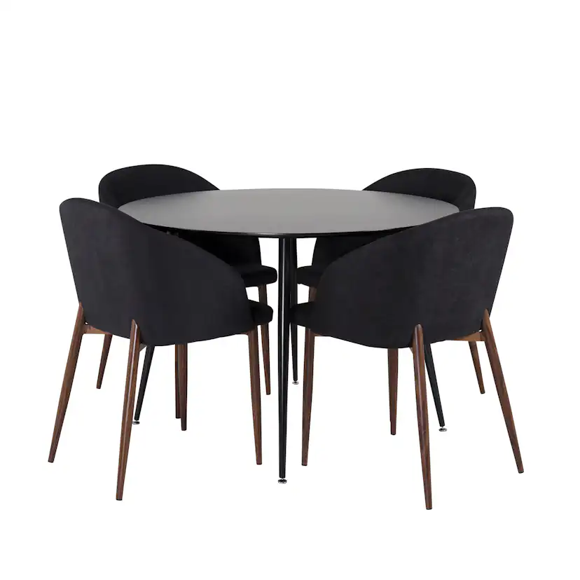 Matgrupp Venture Home Silvia med 4 Archie Stolar Runt