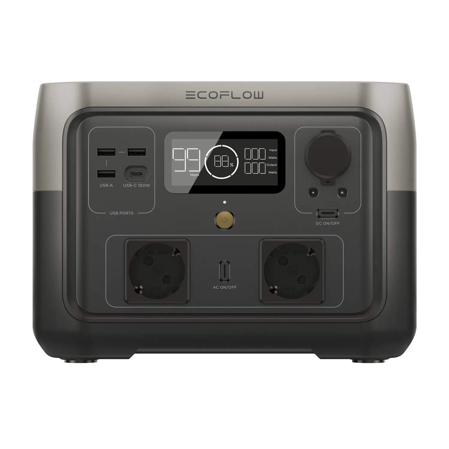 Power Station Ecoflow River 2 Max Kapacitet 512Wh