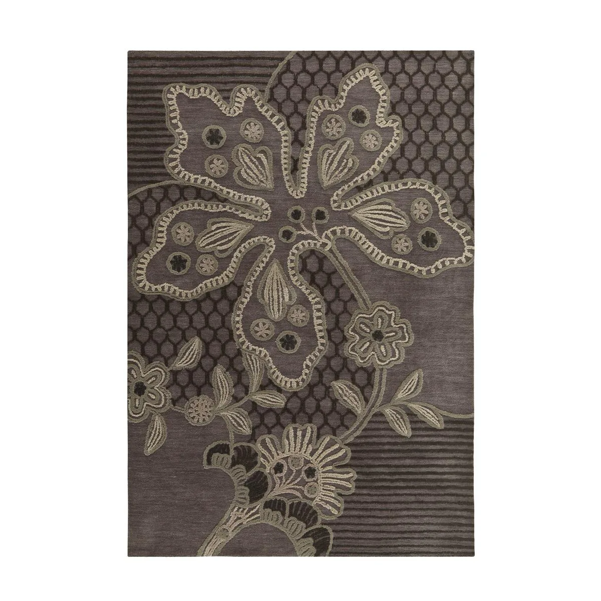 Wiltonmatta D-sign Stanfax Frsy Brun/Beige
