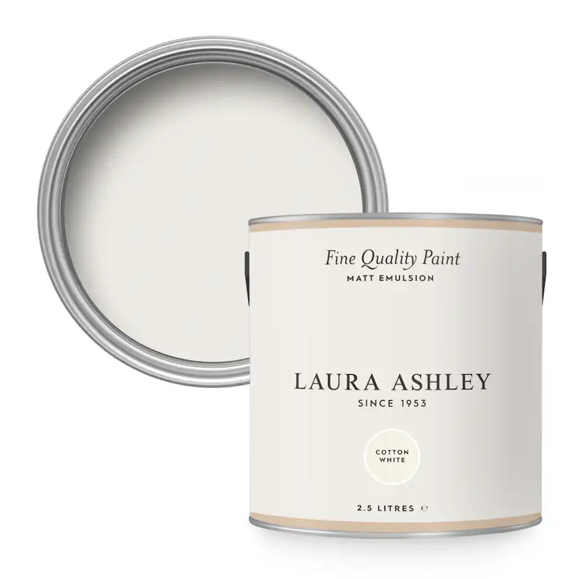 Laura Ashley Cotton White Vit 2,5 liter Cotton White