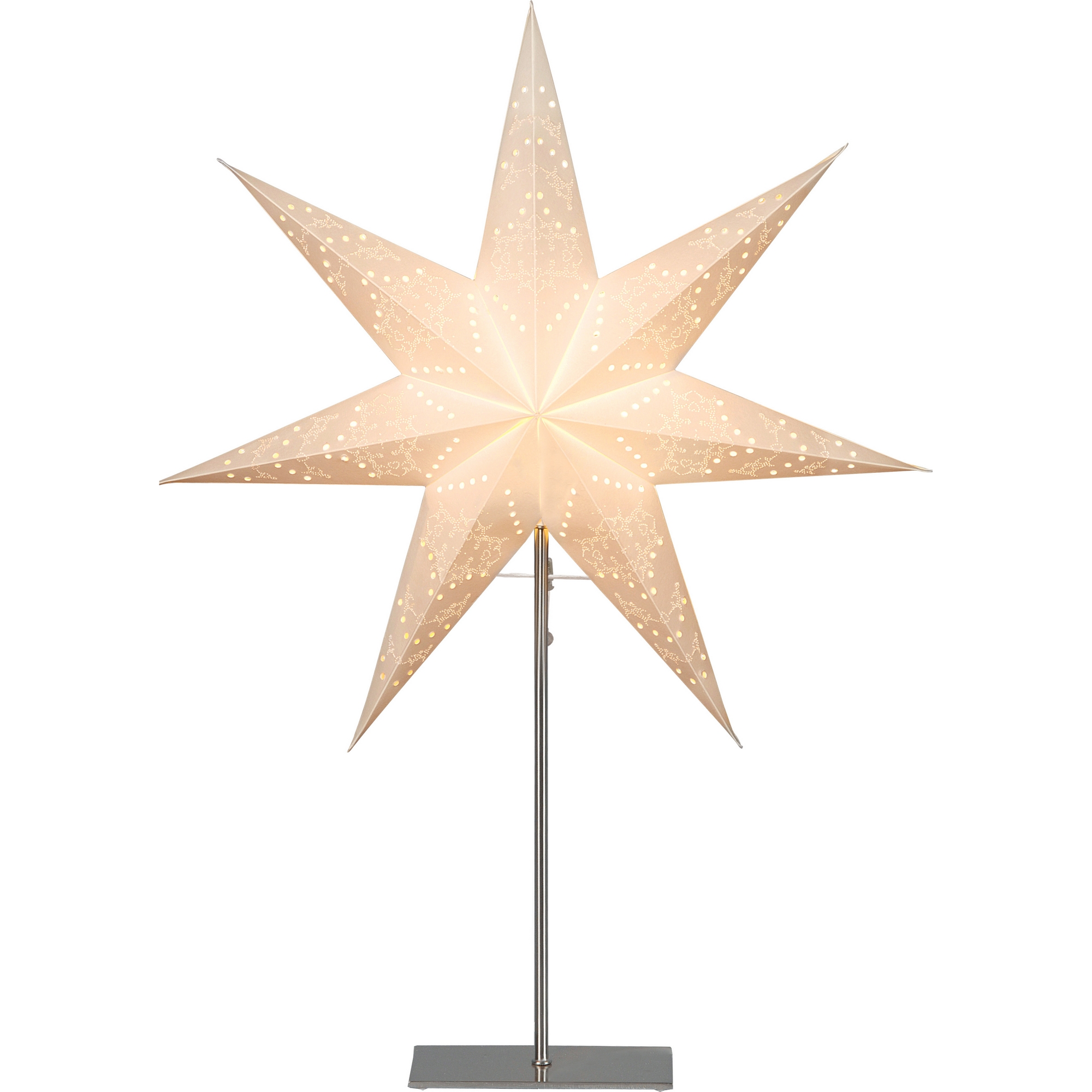 StjarnaPaFotSensy Vit, Höjd: 78 cm