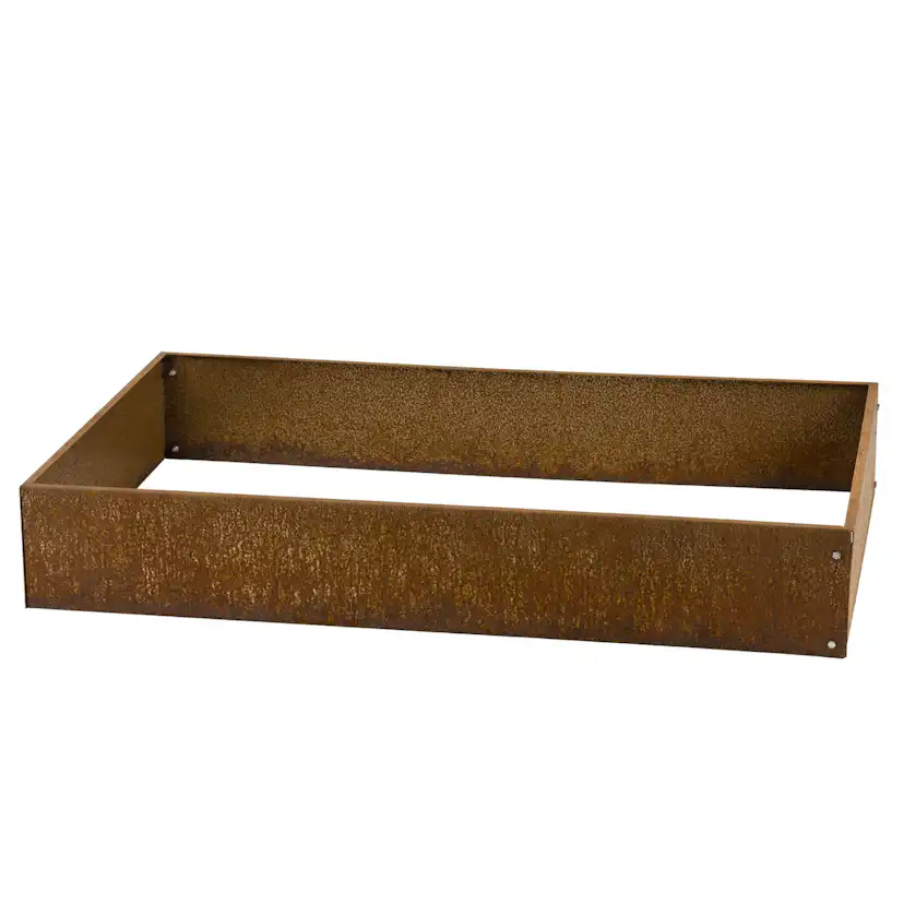 Odlingsram Recal Cortenstål 120x75x19 cm
