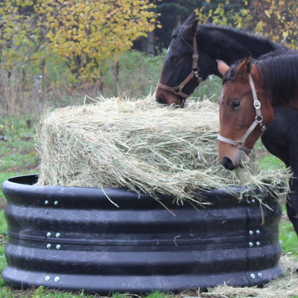 Foderring OK Plast för Stråfoder ø180 cm Svart