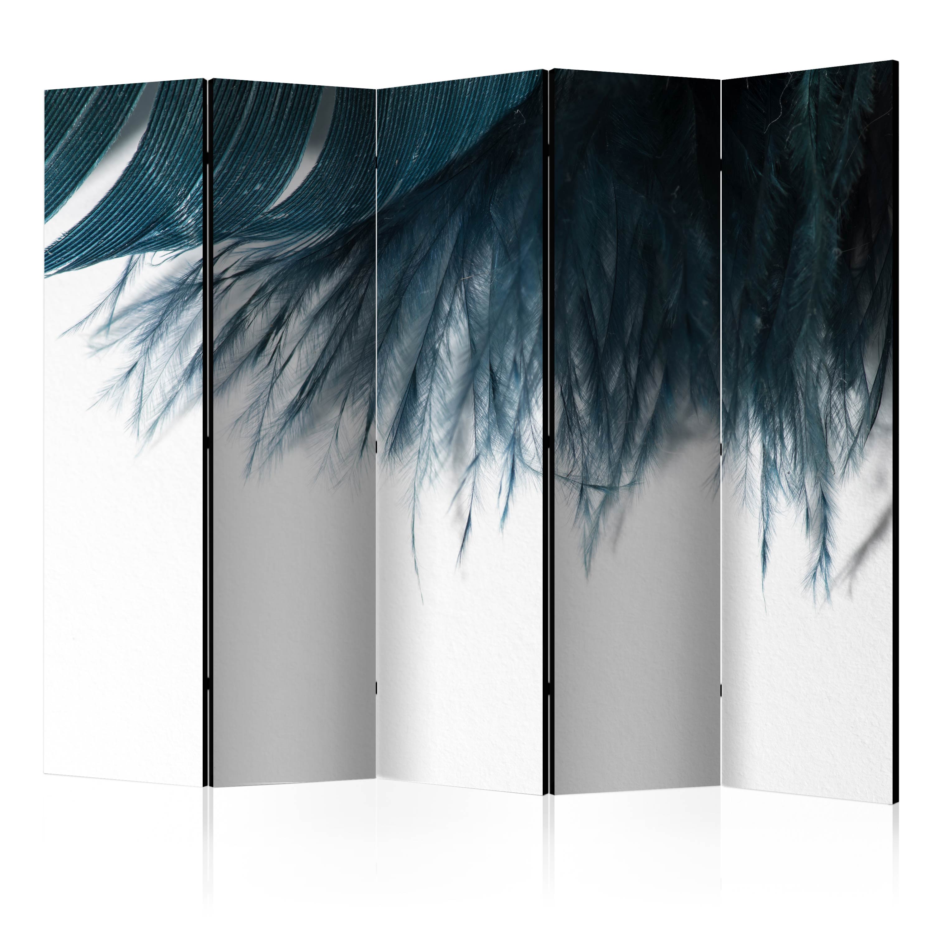Rumsavdelare Arkiio Dark Blue Feather II 225x172 cm