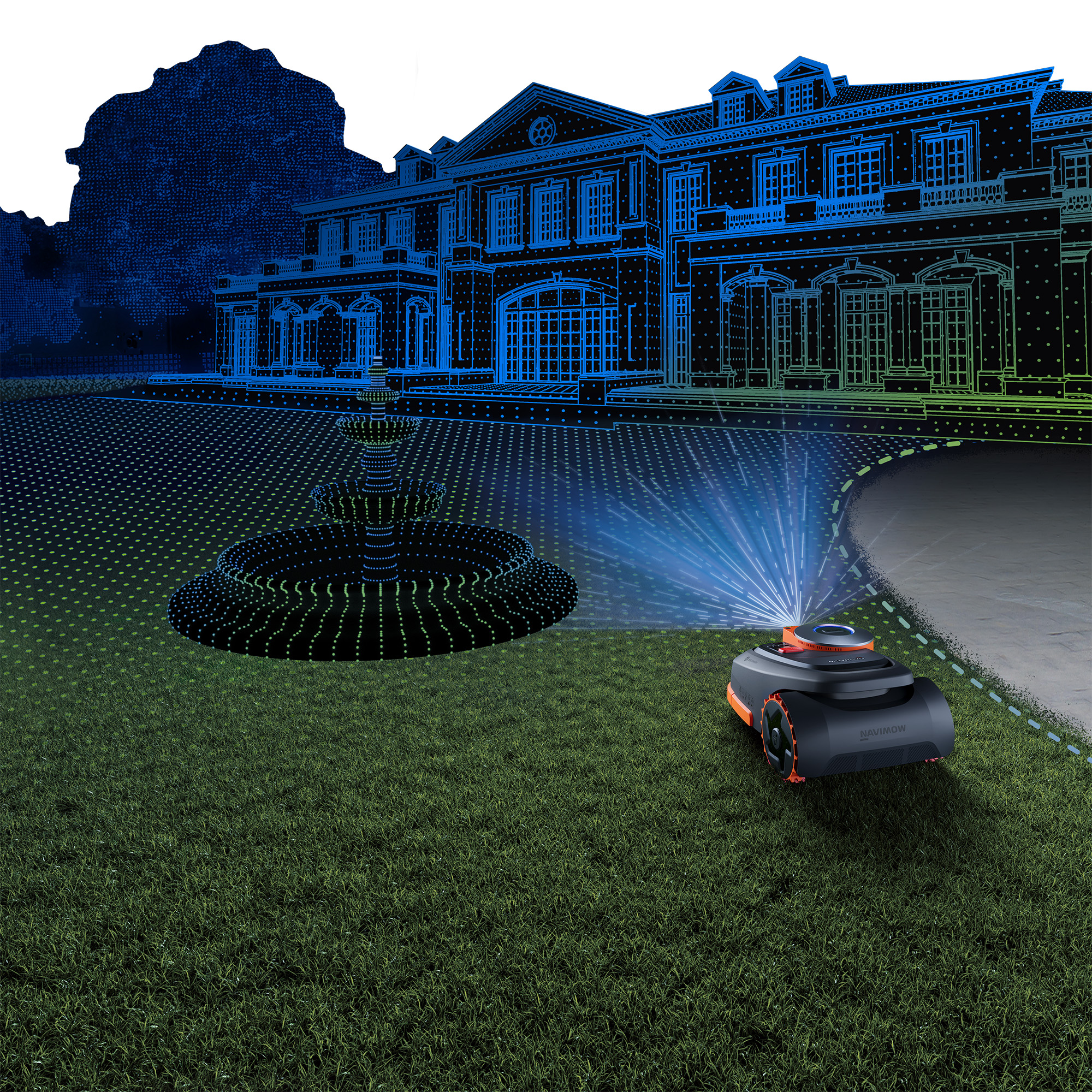 Robotgräsklippare Segway Navimow H230E