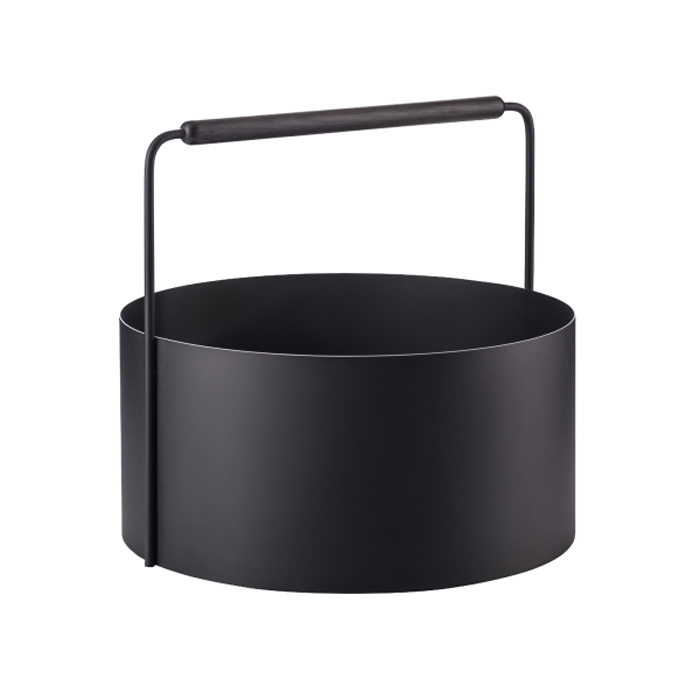 Ashi Vedkorg Large Svart