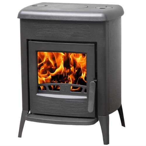 Gjutjärnskamin Kaminexperten Amity 3 Svart, 8 kW