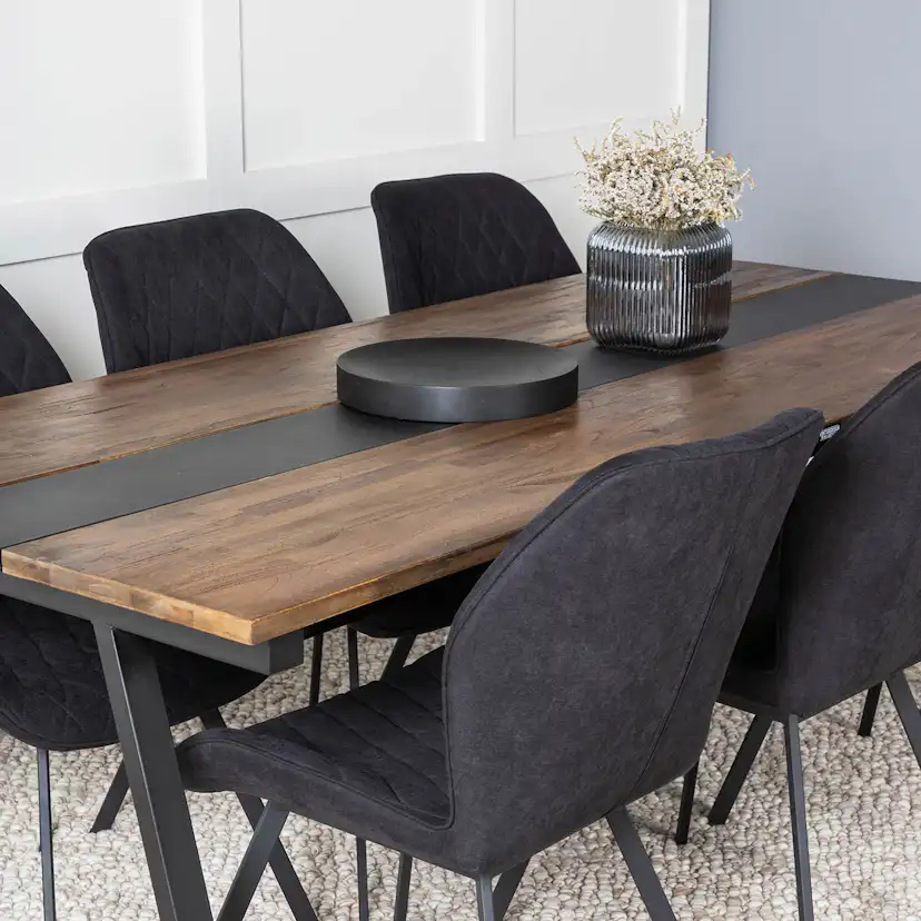 Matgrupp Venture Home Jane med 6 Geneva Stolar