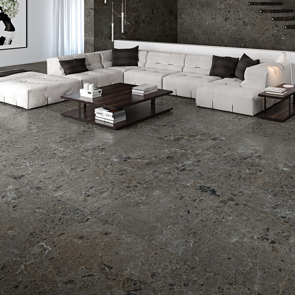 Klinker Tenfors Artic Antracita Marmor Matt 80x160 cm