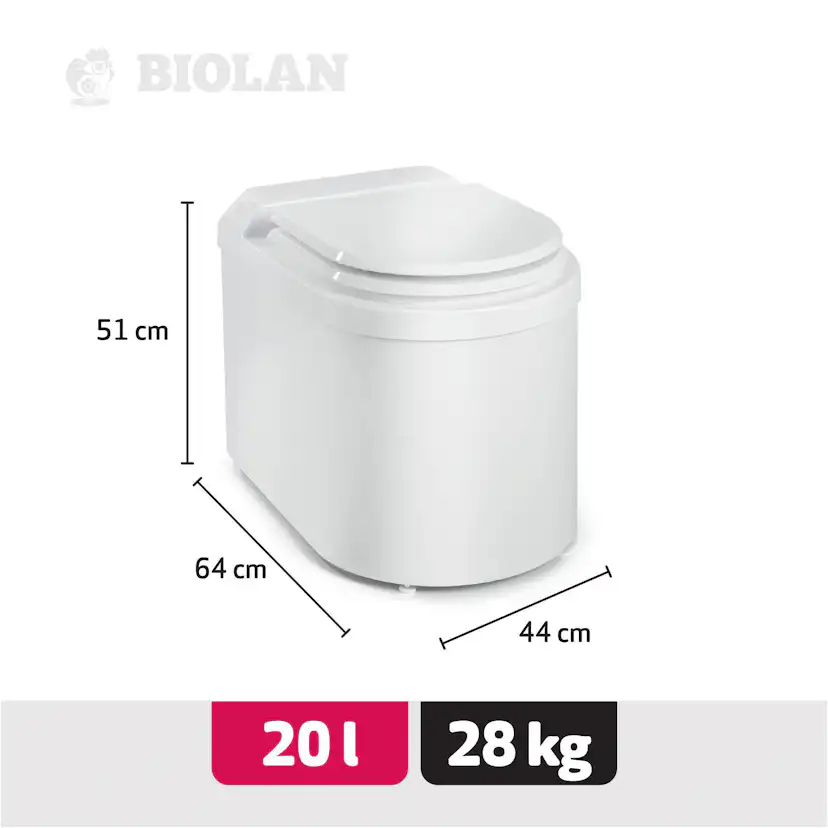 Frystoalett Biolan Icelett 20L