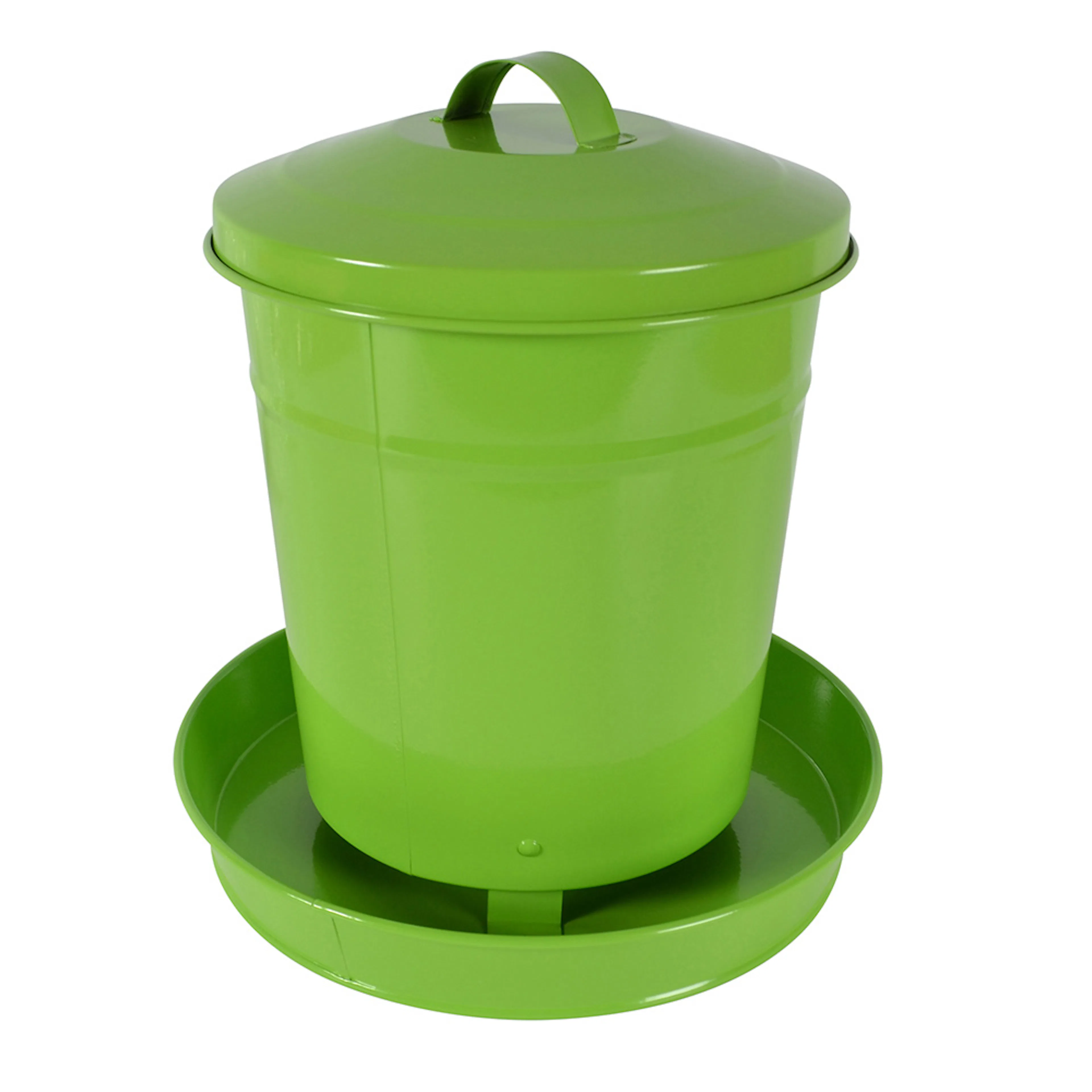 Foderautomat Gaun 4 Kg Plåt Grön