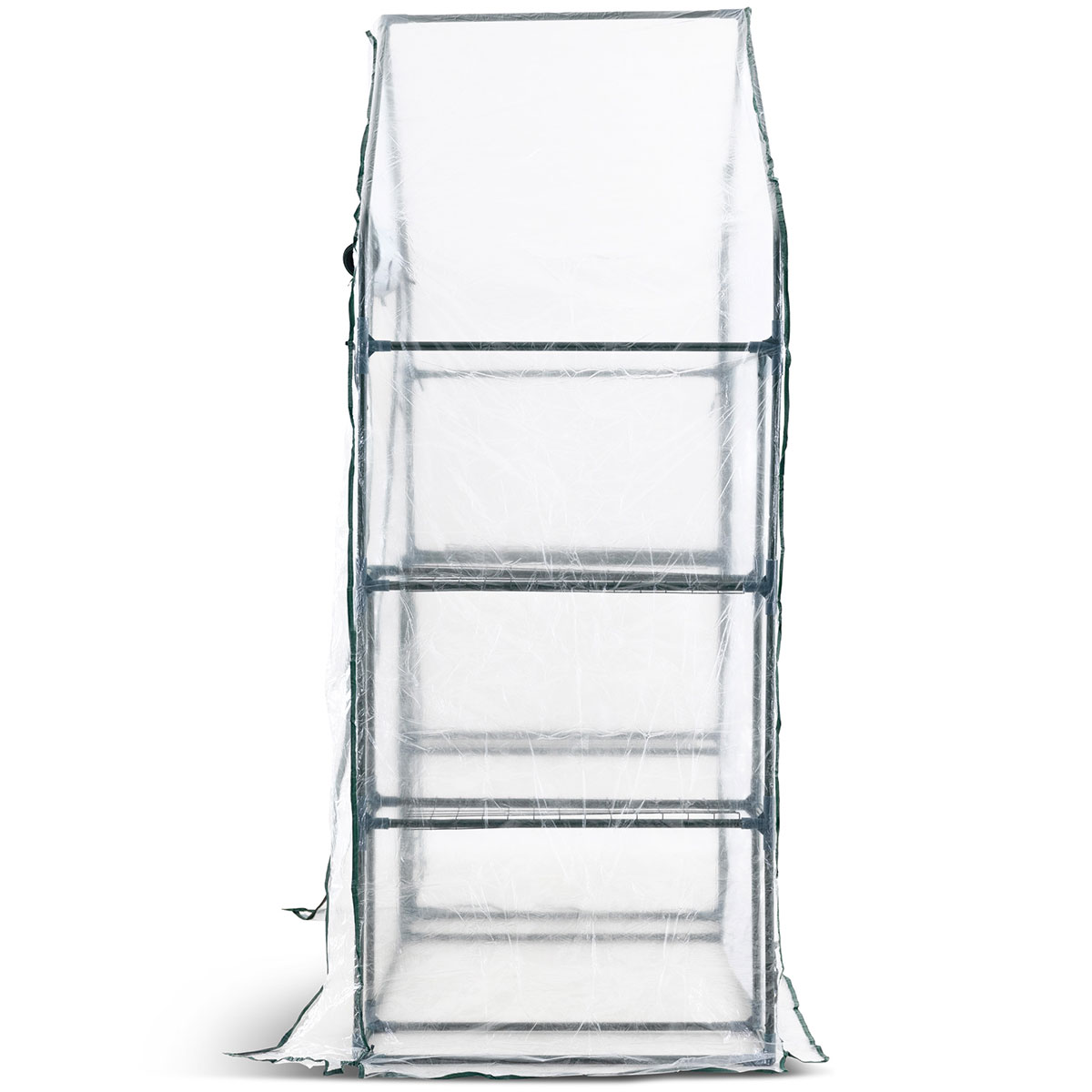 Växthus Metalcraft 1,04 kvm Transparent Rektangulärt