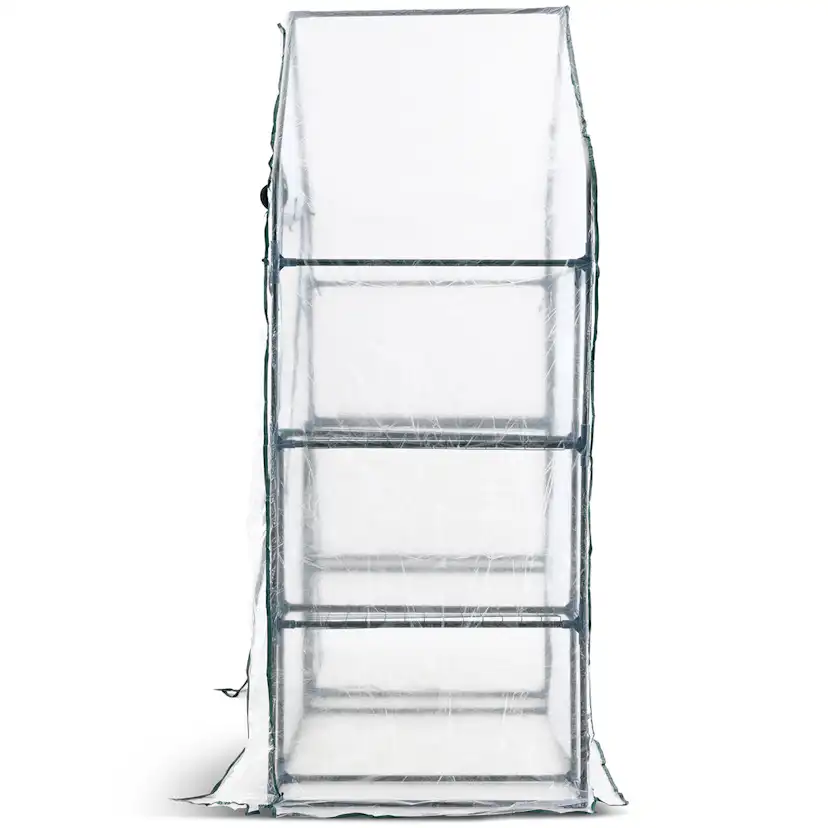 Växthus Metalcraft 1,04 kvm Transparent Rektangulärt