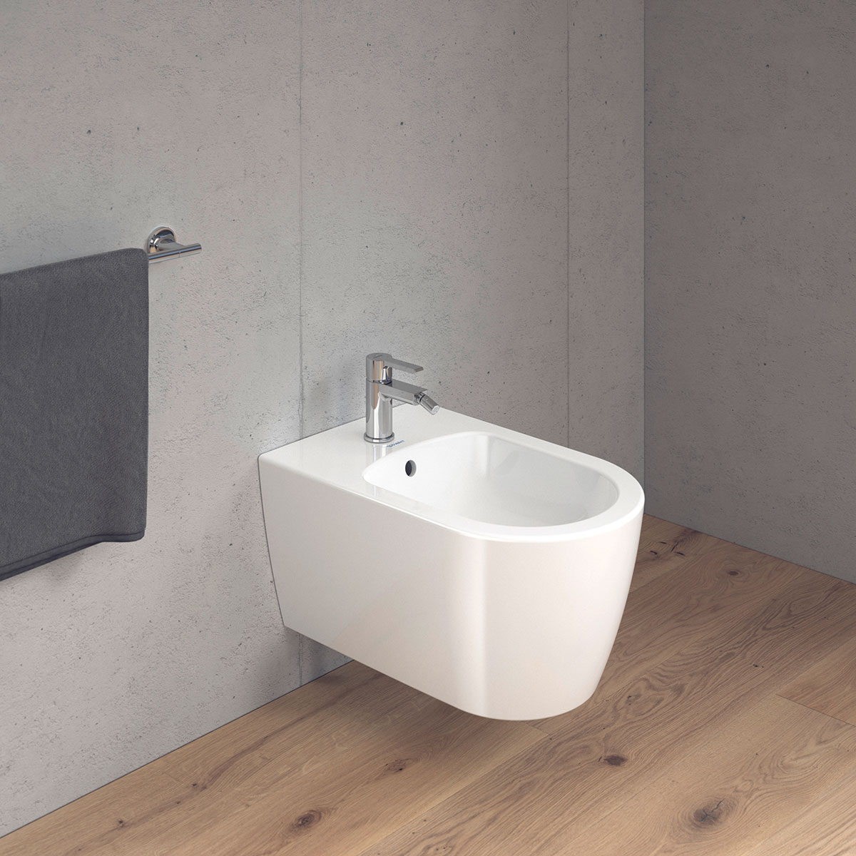 Bidé Duravit ME by Starck Väggmonterad