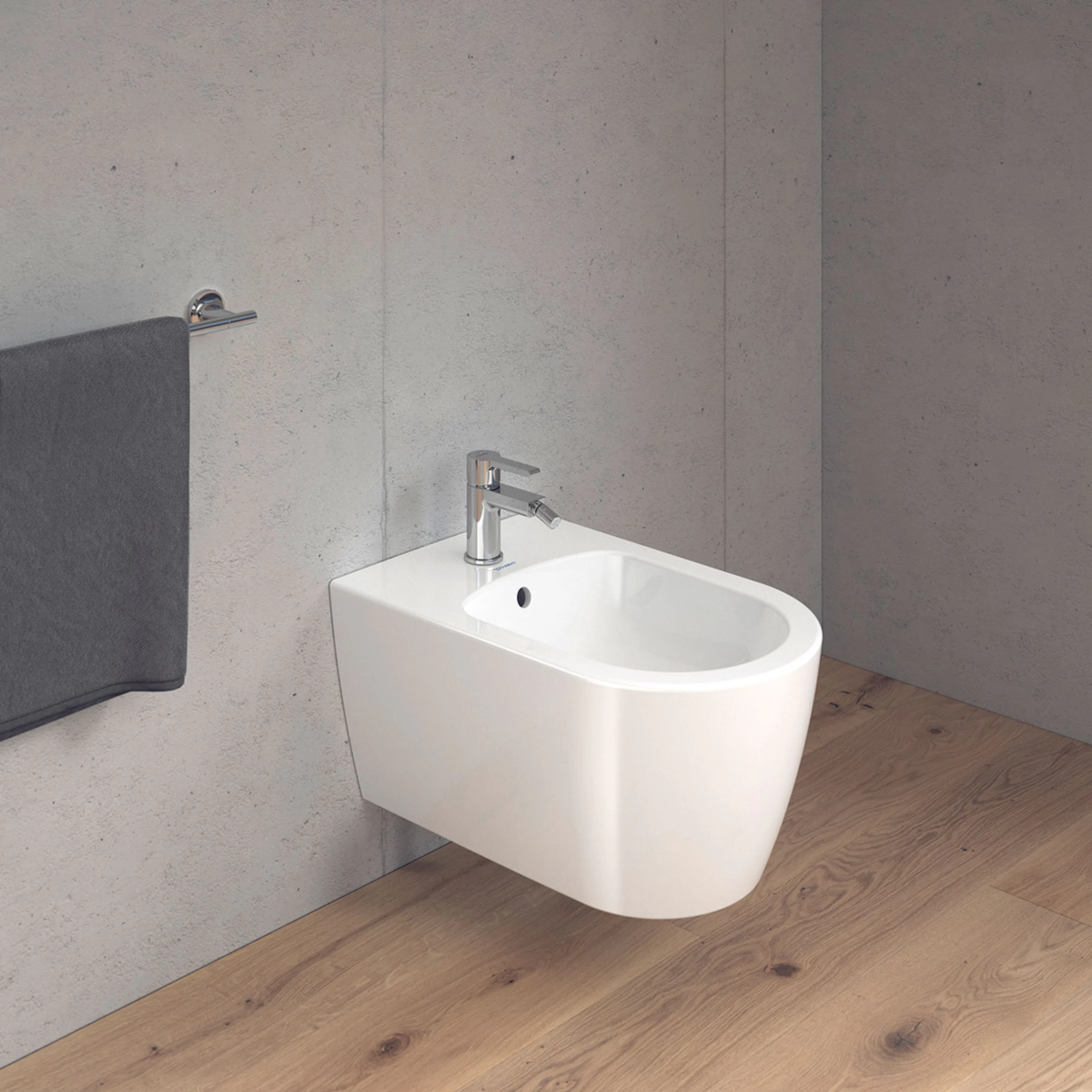 Bidé Duravit ME by Starck Väggmonterad