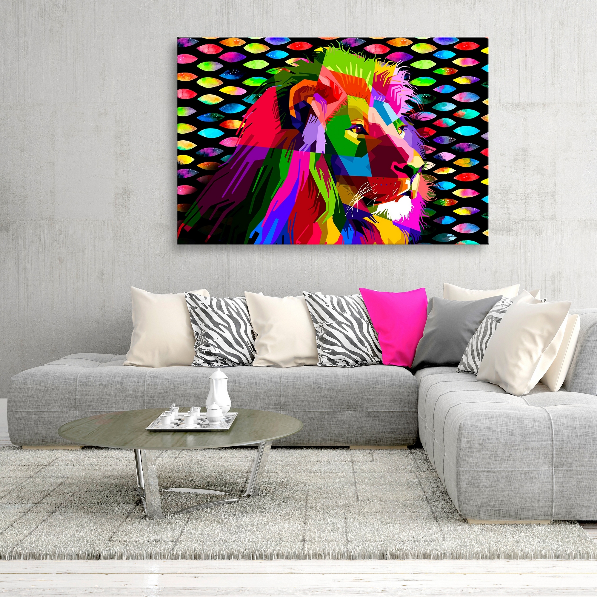 Tavla Arkiio Rainbow Lion