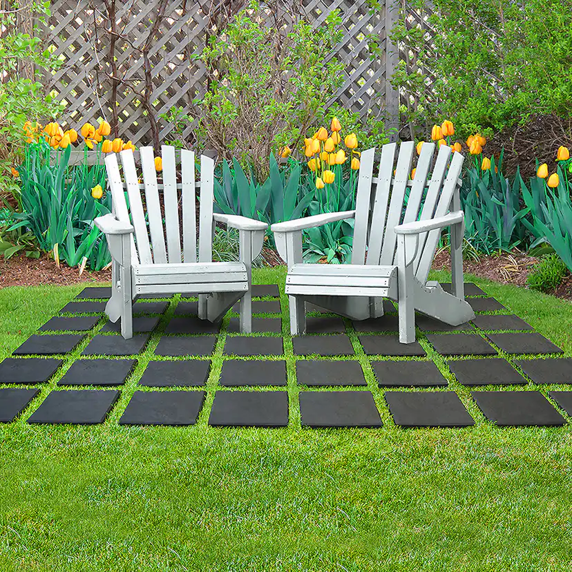 Marksten Recal Gummi 30x30 cm