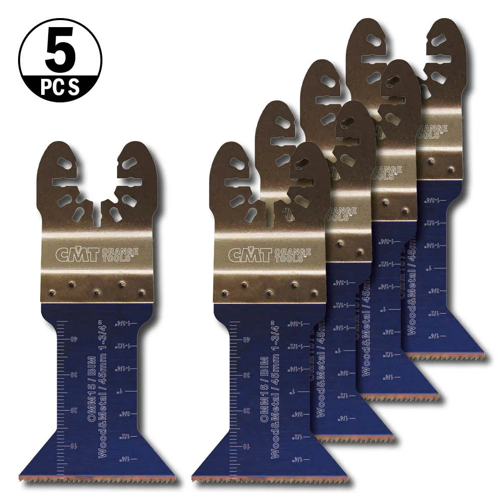 Multicut 45x48mm BIM Trä/metall 5-pack 5 st