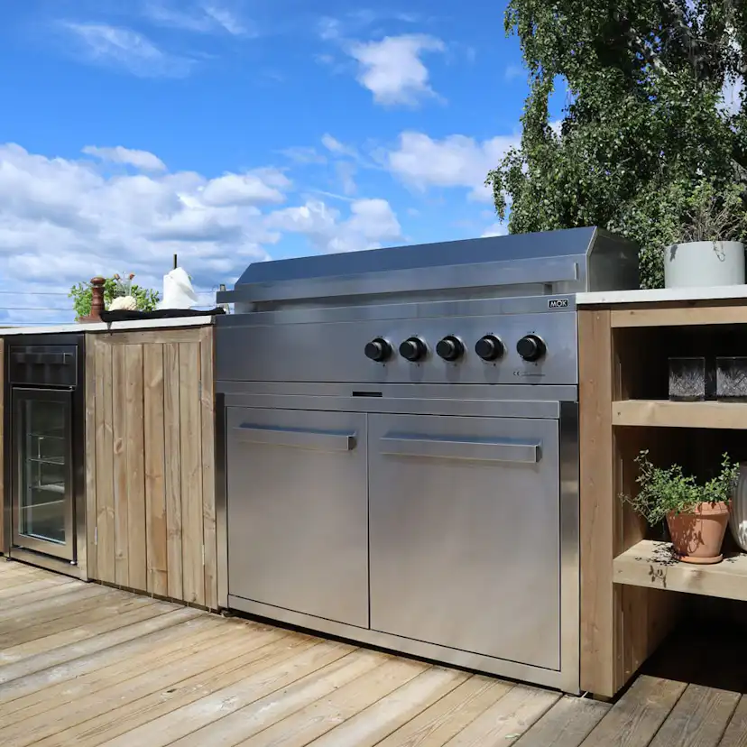 Integrerbar Gasolgrill MyOutdoorKitchen Nordic Line 5 Brännare