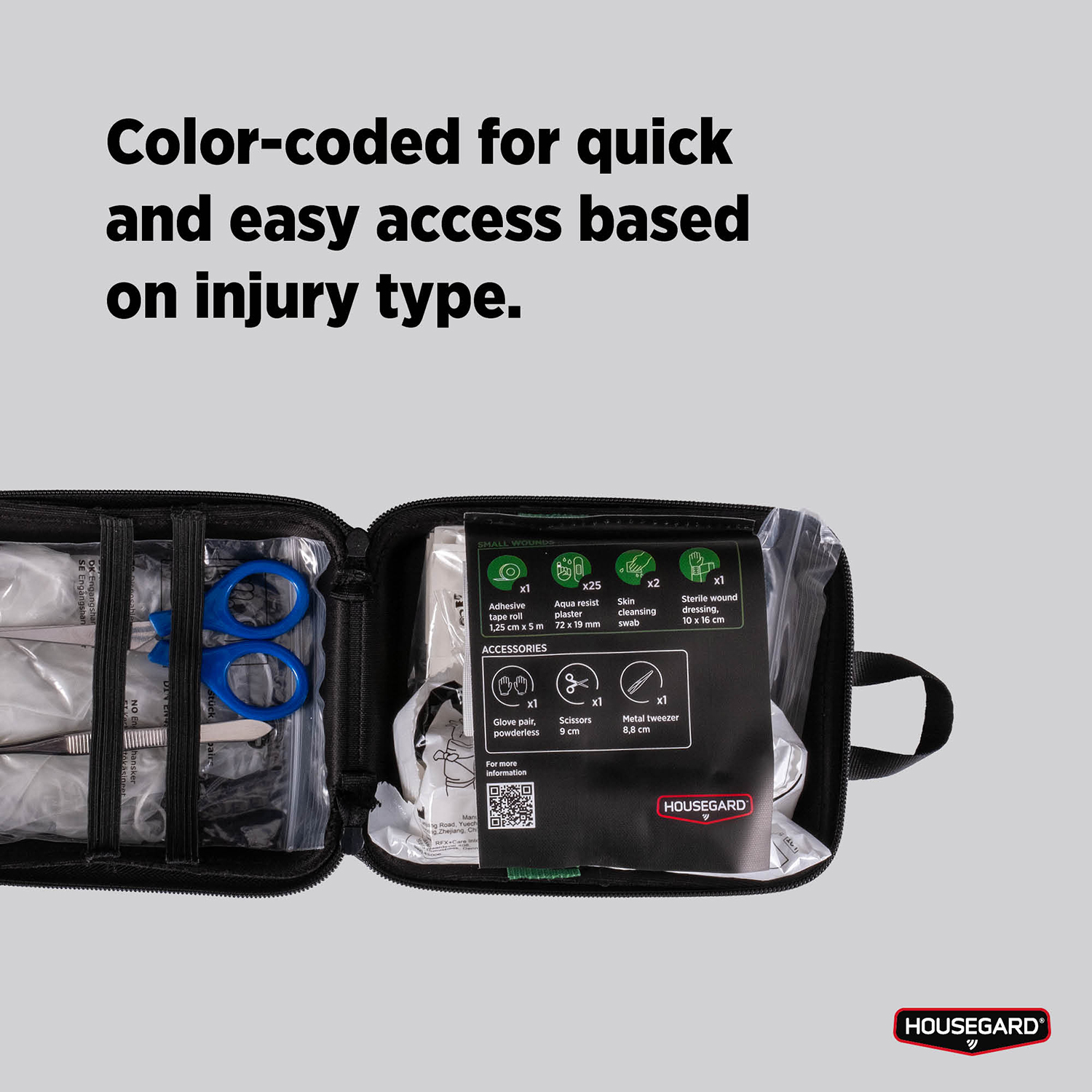 Första hjälpen väska Housegard Compact