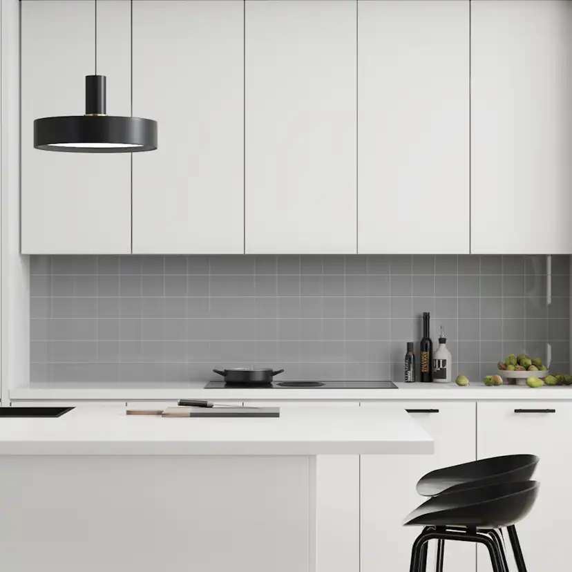 Stänkskyddsskiva Fibo 4115-KM1010 HG Medium Grey 11x620x580 mm