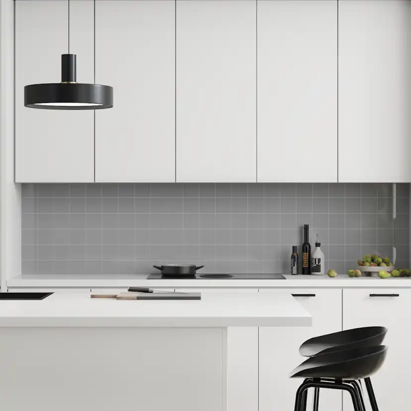 Stänkskyddsskiva Fibo 4115-KM1010 HG Medium Grey 11x620x580 mm