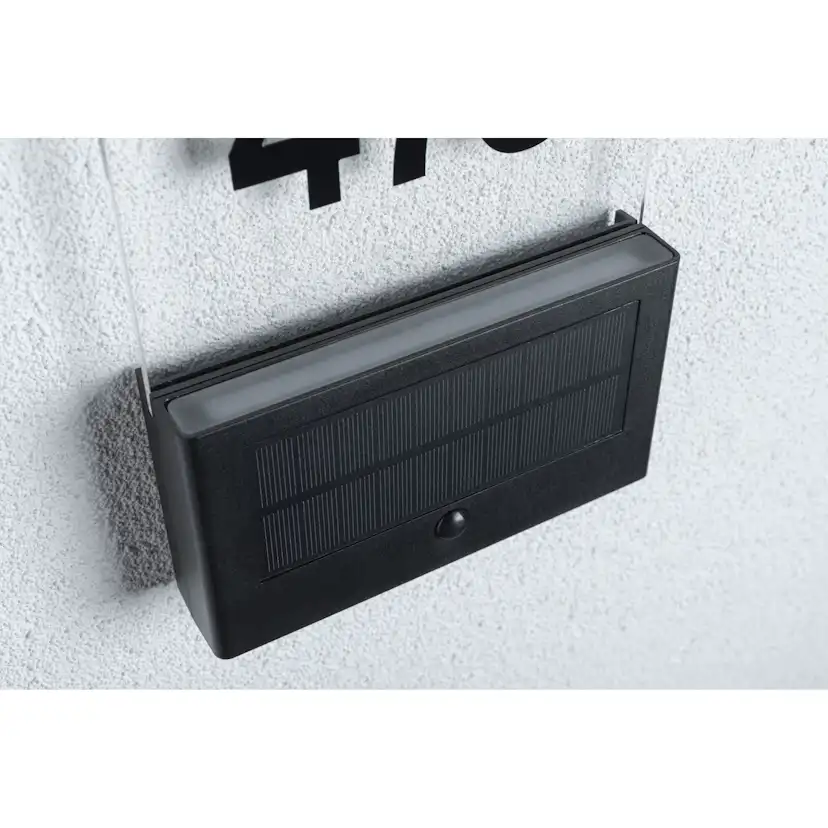 Fasadbelysning Solcell LED Paulmann Neda Lampa för husnummer IP44