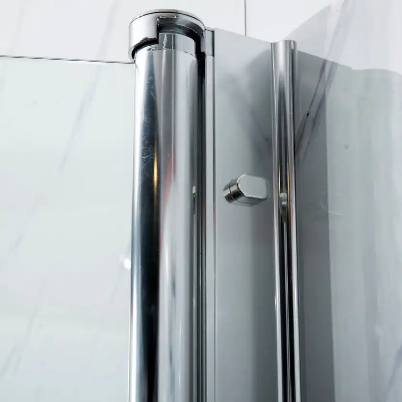 Duschhörna Bathlife Mitt Aluminium