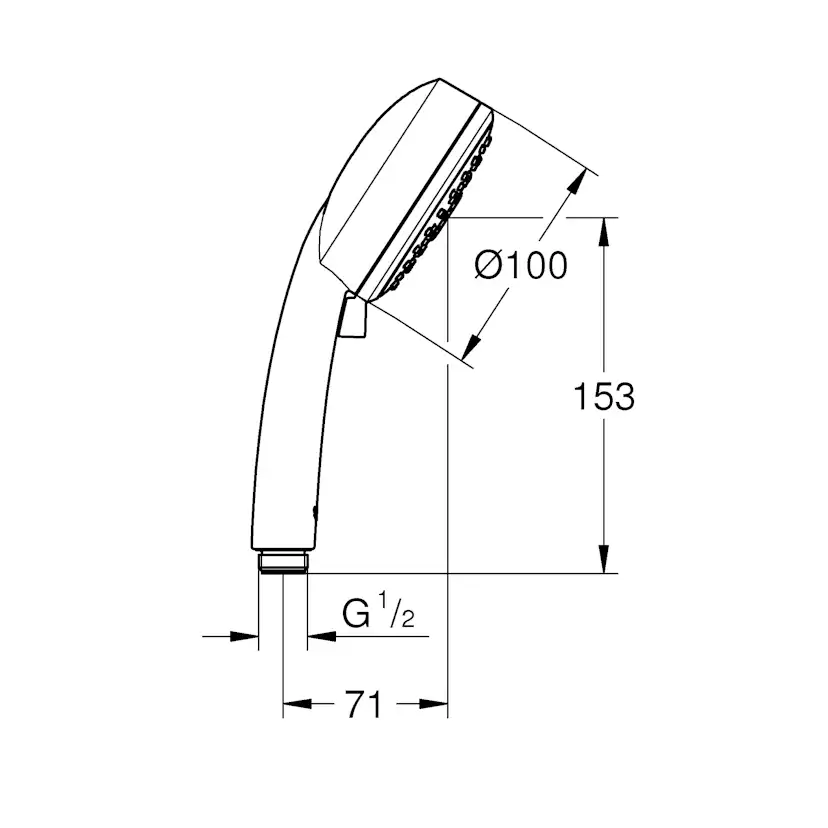 Handdusch Grohe Tempesta Cosmopolitan III