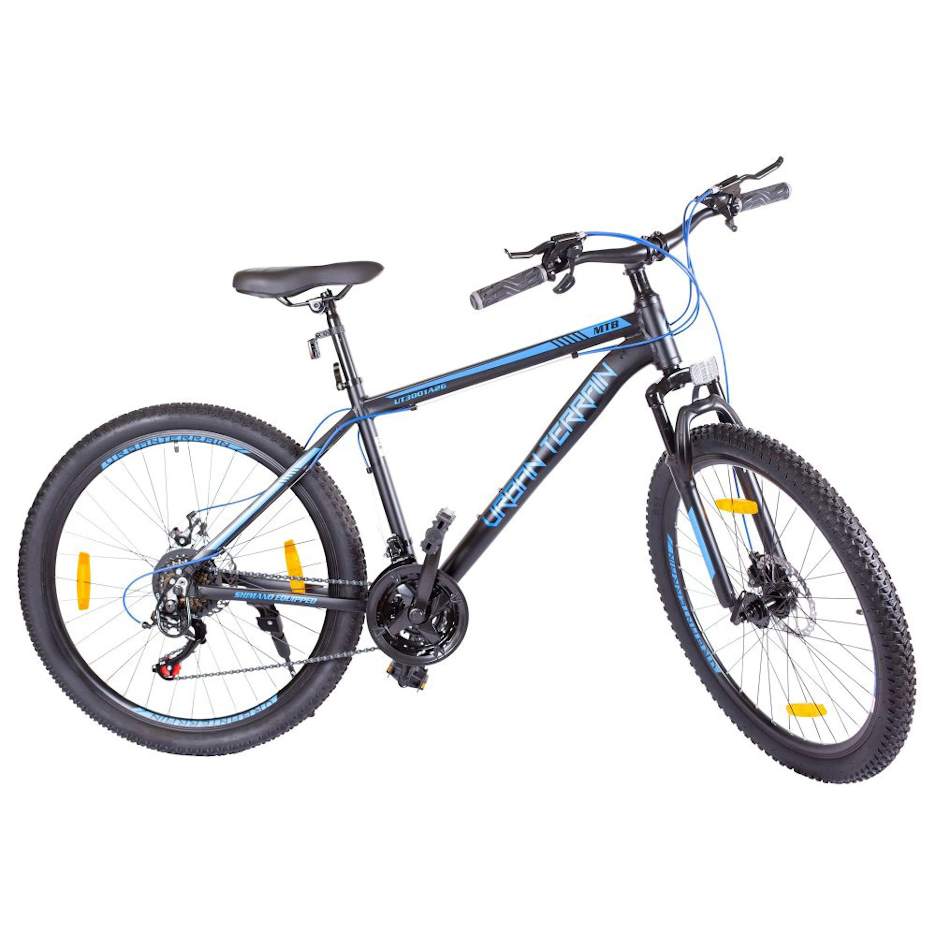 Mountainbike Urban Terrain 26" Svart/Blå