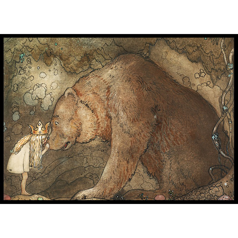 Poster Gallerix Stackars Lilla Basse av John Bauer