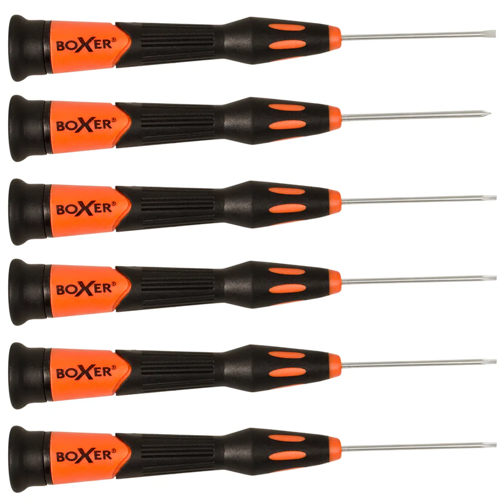 Precisions-skruvdragarsats Boxer 6-delar