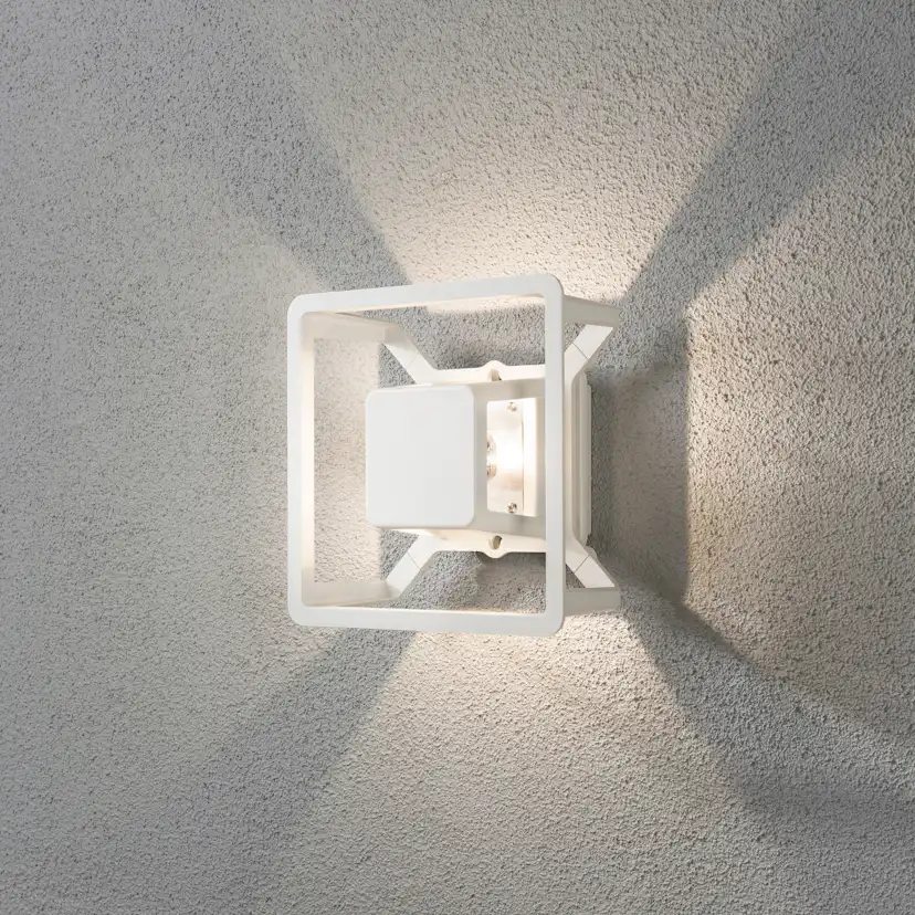 Vägglykta Gnosjö Konstsmide Pescara Ram LED 3W