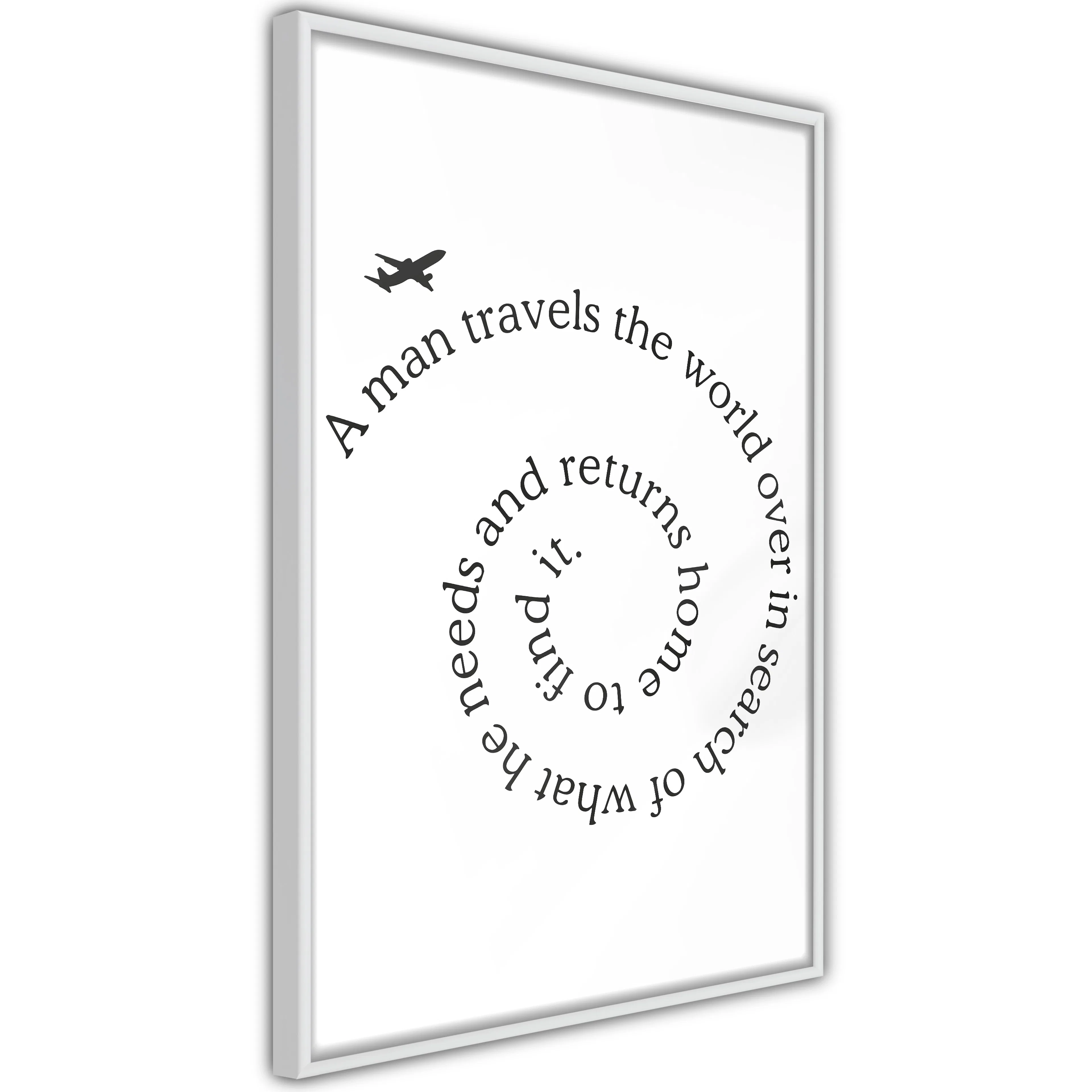 Poster Artgeist Affisch Traveller