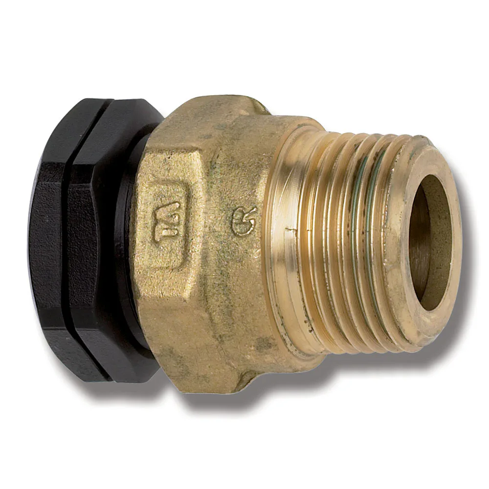 Rak koppling PRK 25 x R25 slang utvändig gänga Slang 25 mm x R25 Utvändig