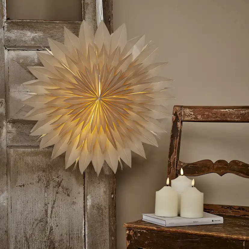 Stjärna Star Trading DIS 50 cm Beige