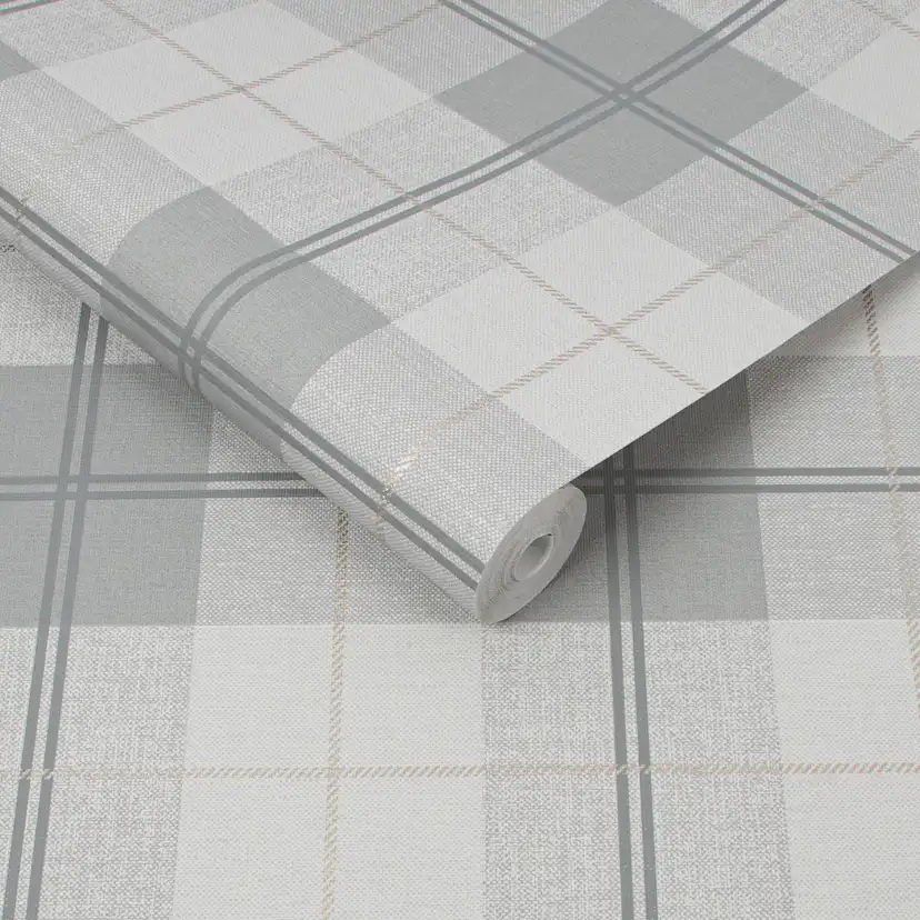 Tapet Superfresco Easy Heritage Tweed Grå