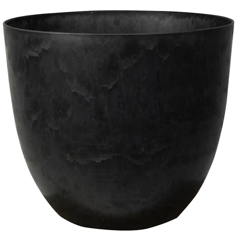 Kruka ArtStone Bola Svart 45 x 38 cm