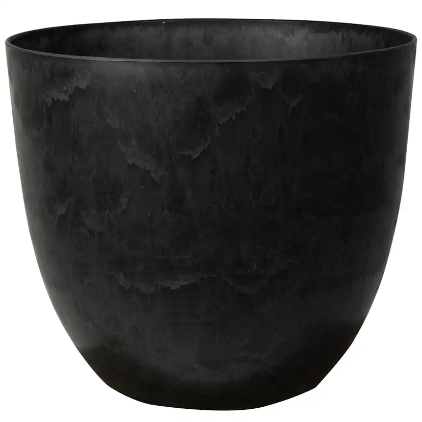 Kruka ArtStone Bola Svart 45 x 38 cm