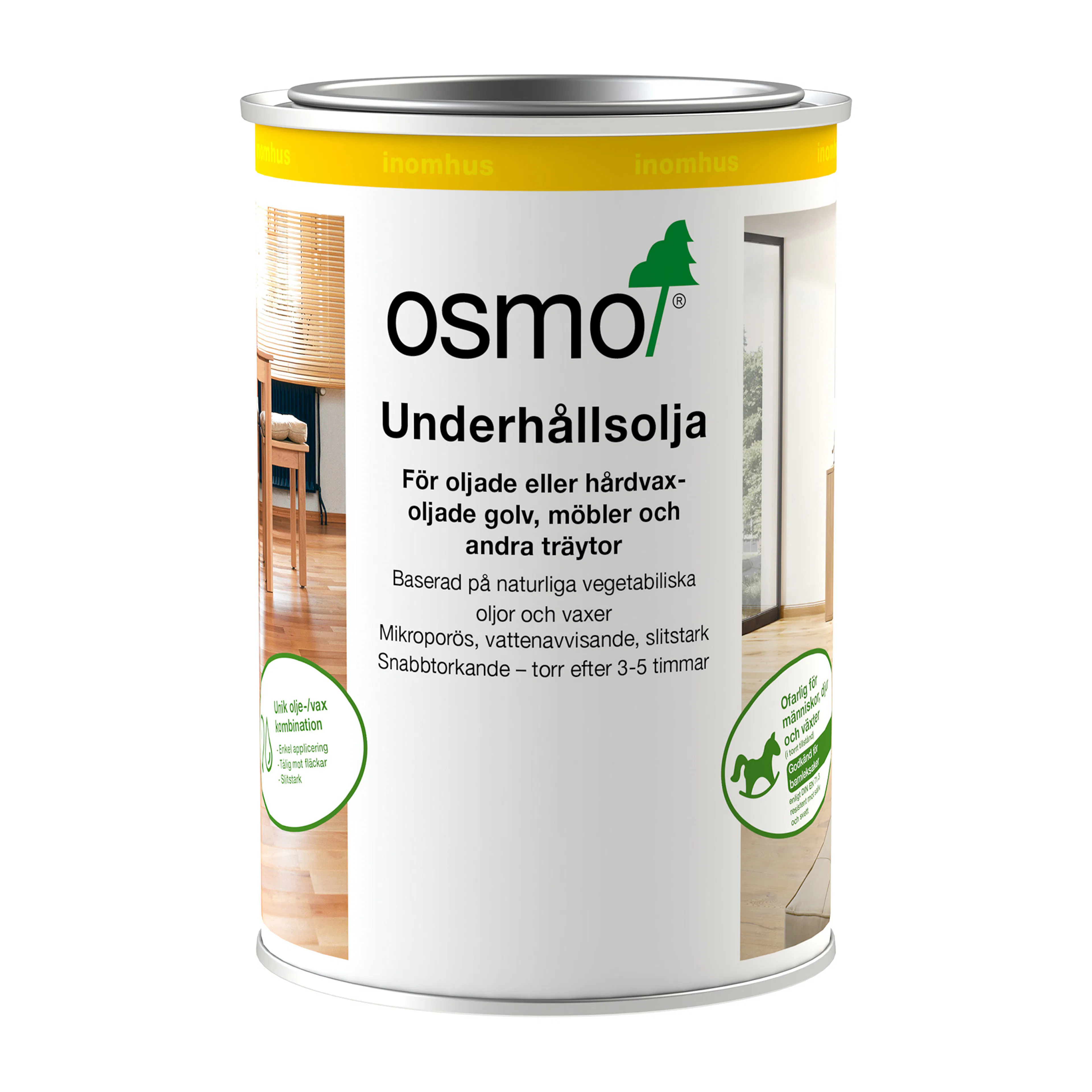 Underhållsolja Osmo Matt 1,0 liter