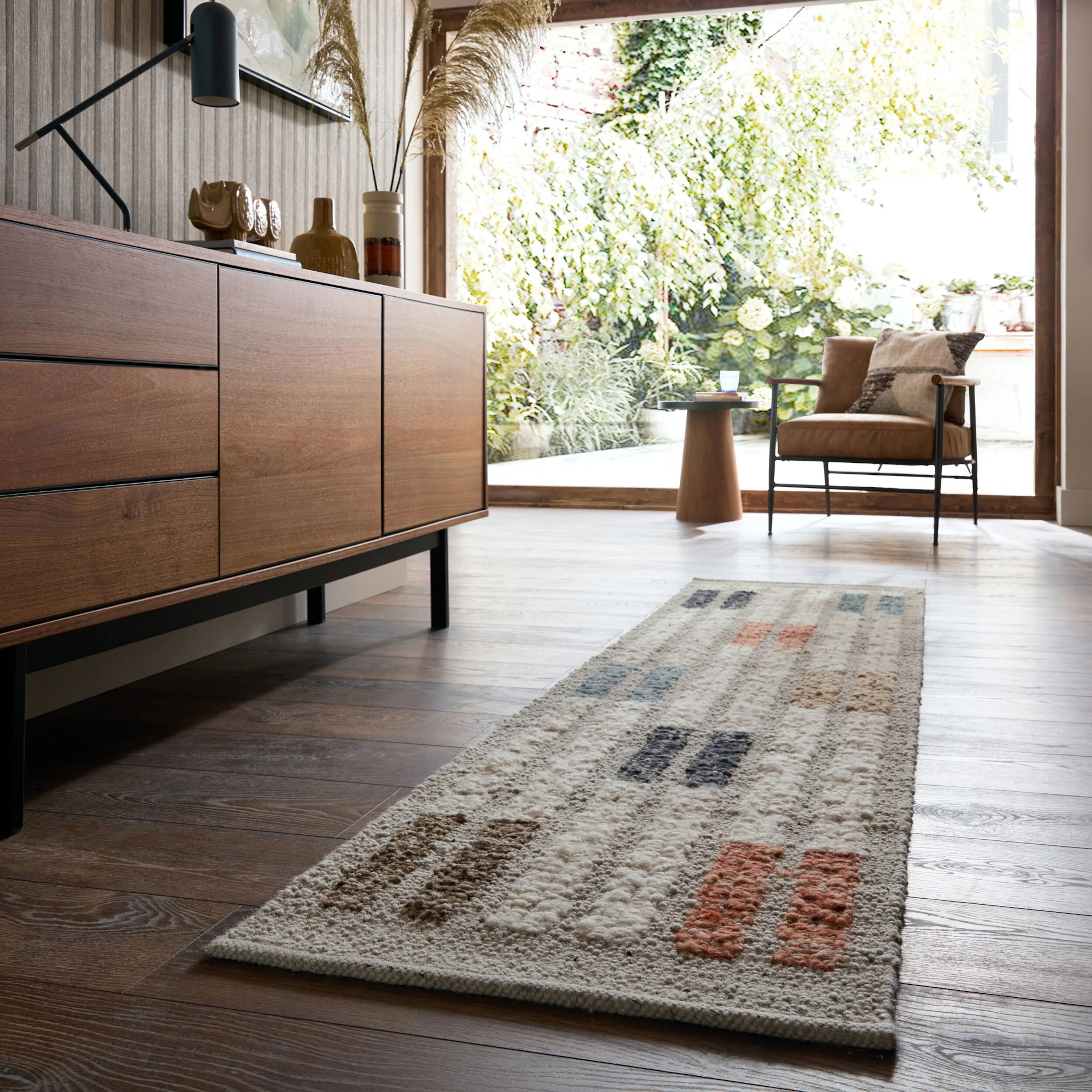 Gångmatta Flair Rugs Alder Boucle Blocks