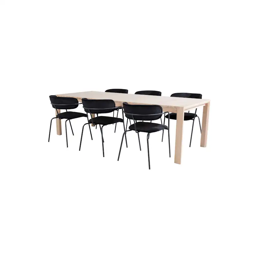 Matgrupp Venture Home Shy med 6 Aris Matstolar