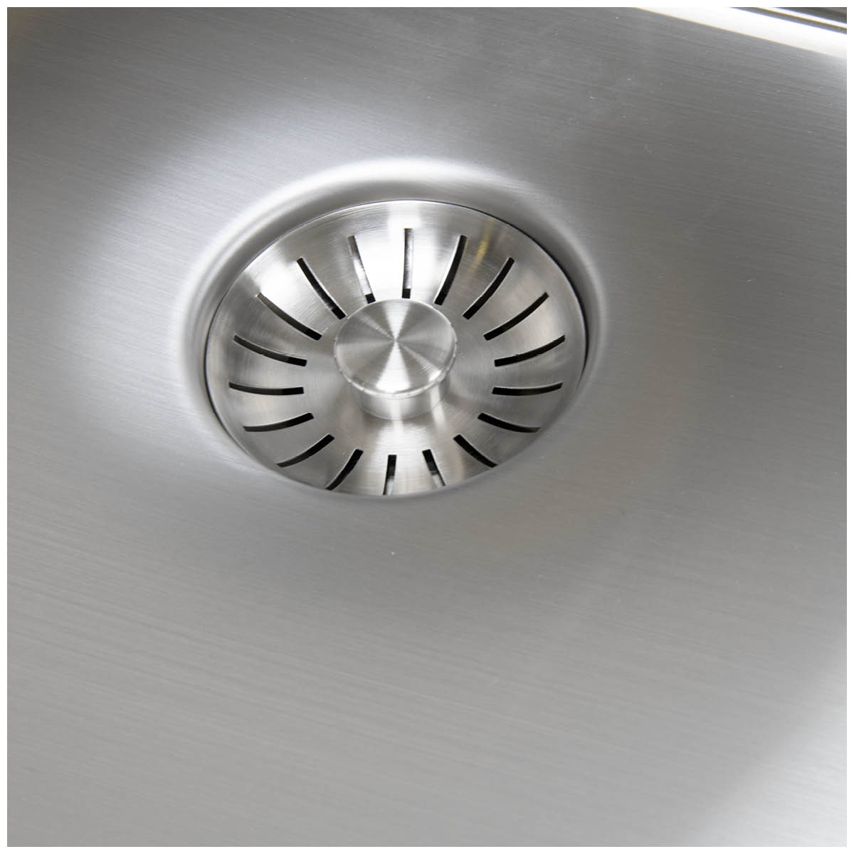 Enkelvask Strand Stainless SOLID med clips