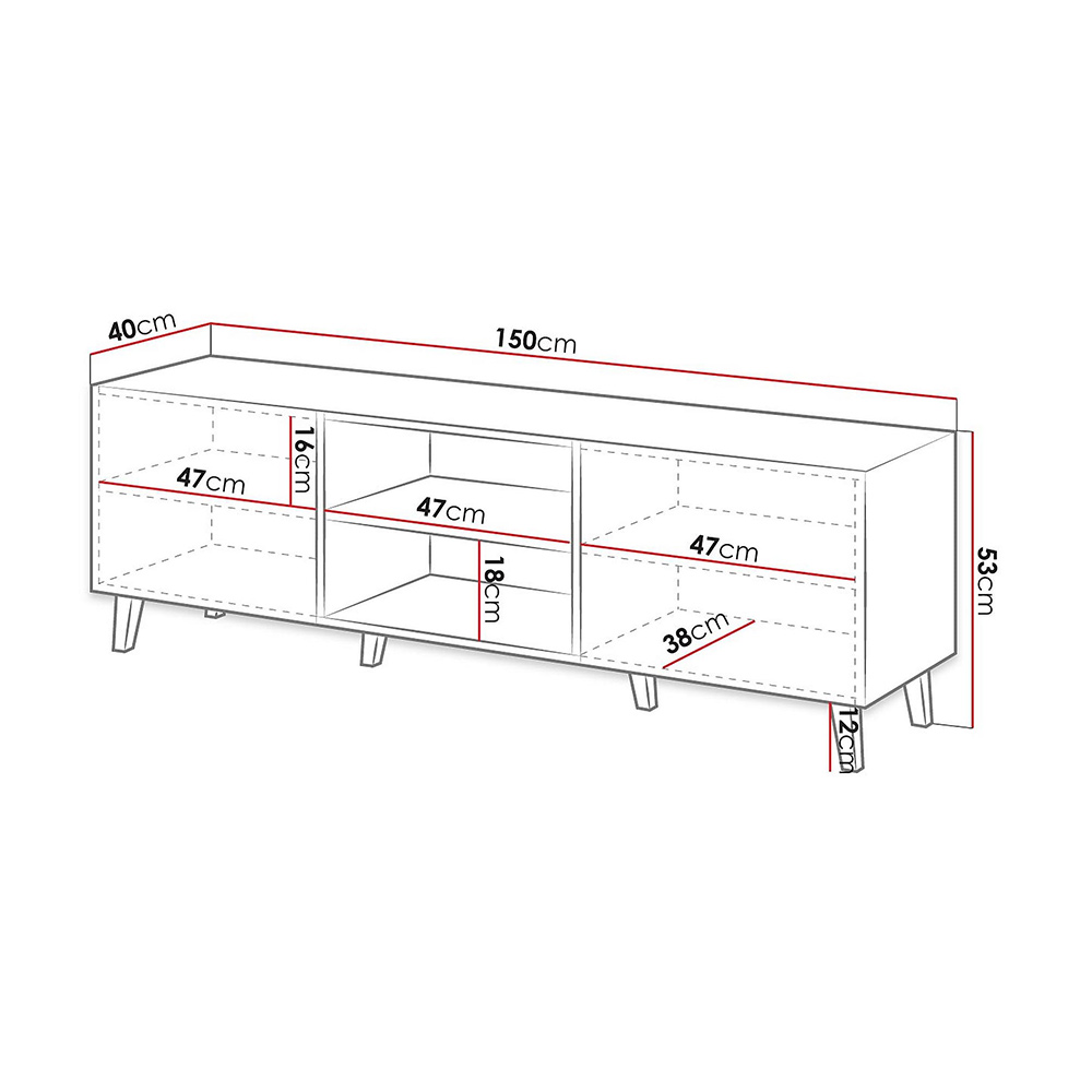 TV-bänk In Living Pafos 40x52x150 cm
