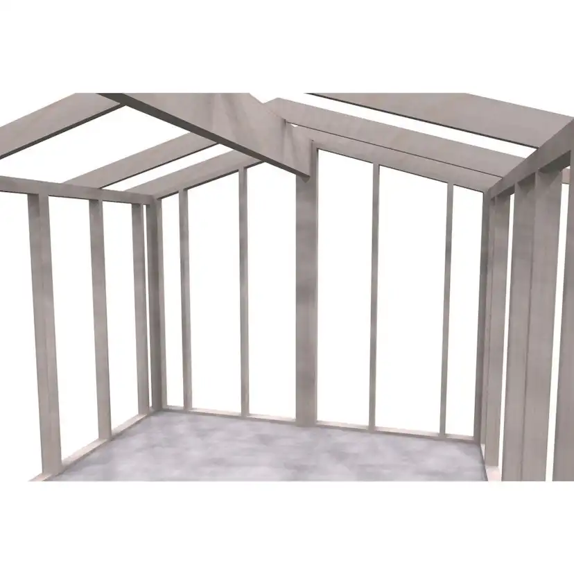 Friggebodsstomme Byggstommar 16 grader 4500x3190 mm Färdiga Sektioner