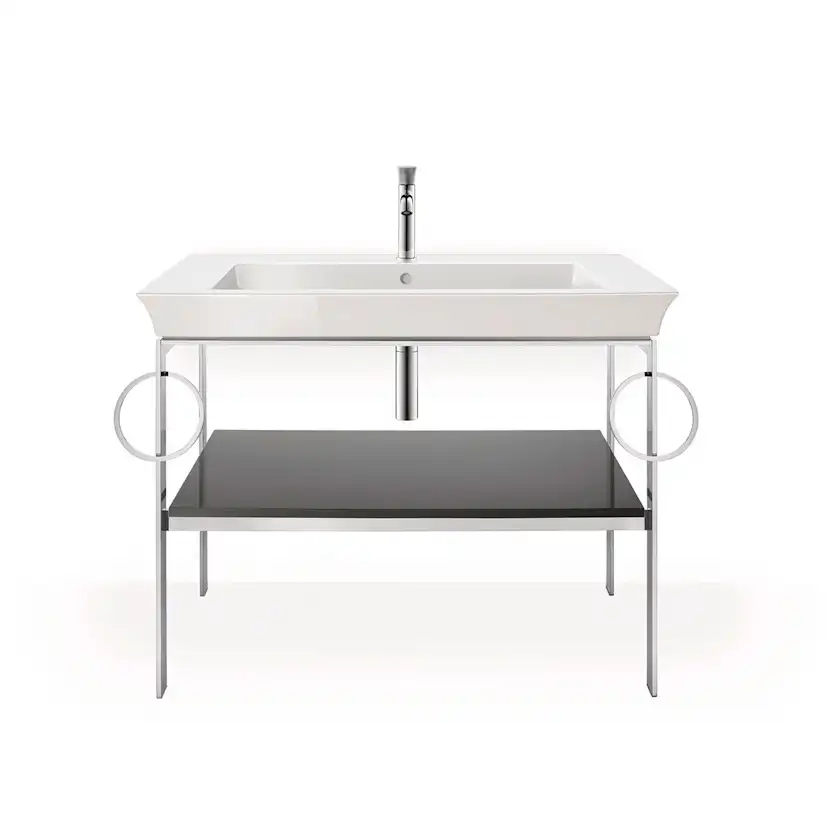 Tvättställ Vit Högblank 1055 mm 1055x490 mm, Hål för Blandare: Ja
